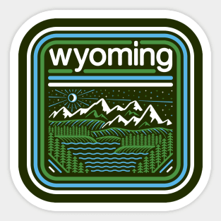 WYOMING - CG STATES #11/50 Sticker